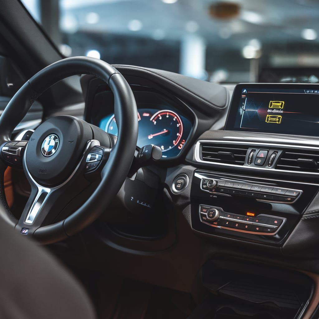 BMW X2 infotainment system failure