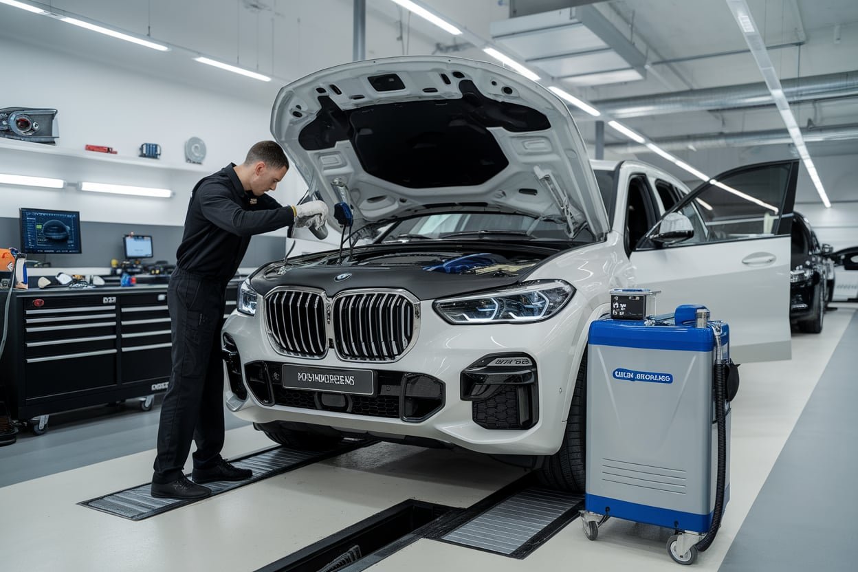 BMW overheating repair