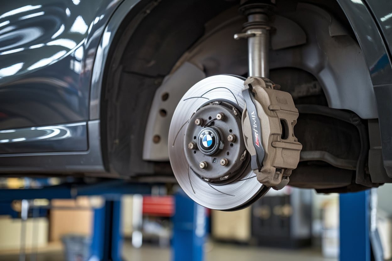 BMW X3 brake rotor and pad replacement