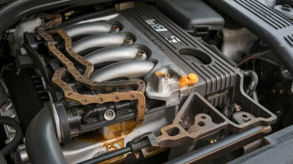 BMW 330i timing chain symptoms