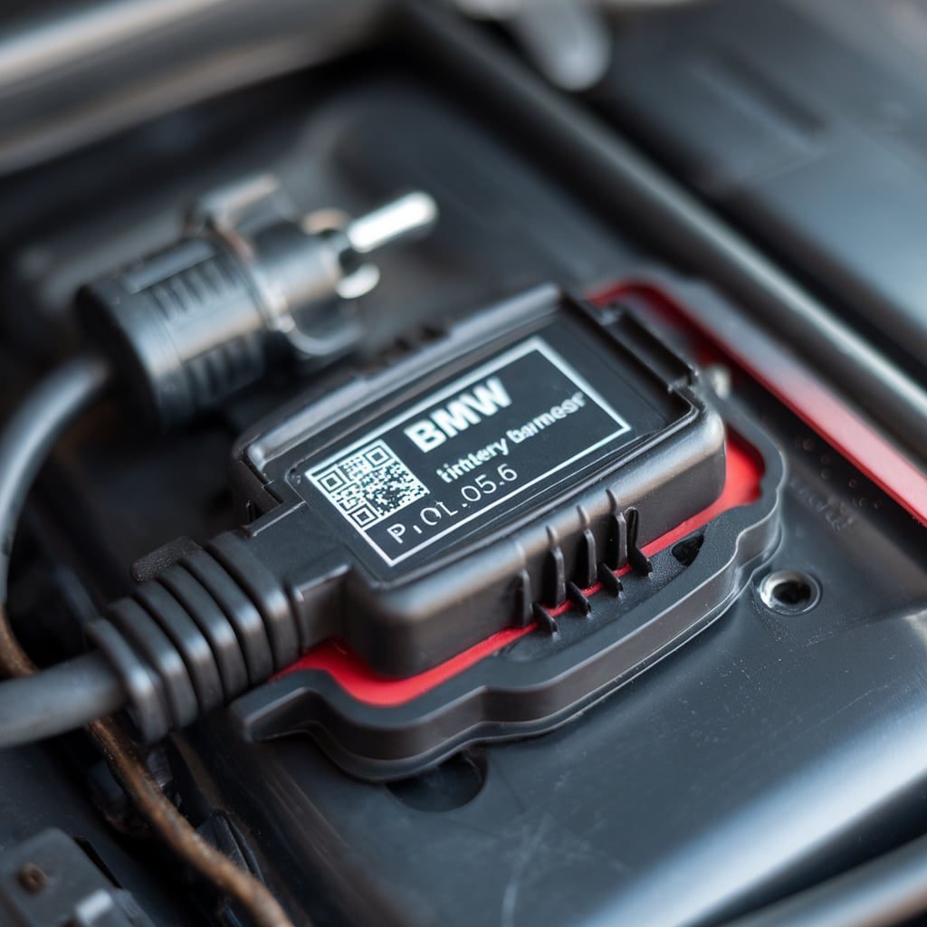 BMW 5 Series battery installation