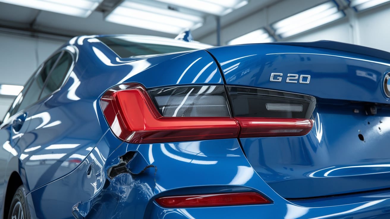 Replace BMW 3 Series back bumper