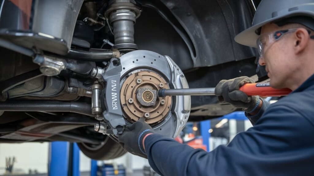 BMW M3 performance brake service