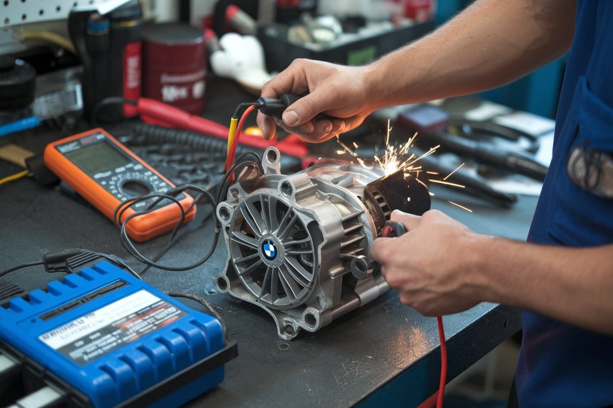 BMW 328i Starter Replacement Service Dubai