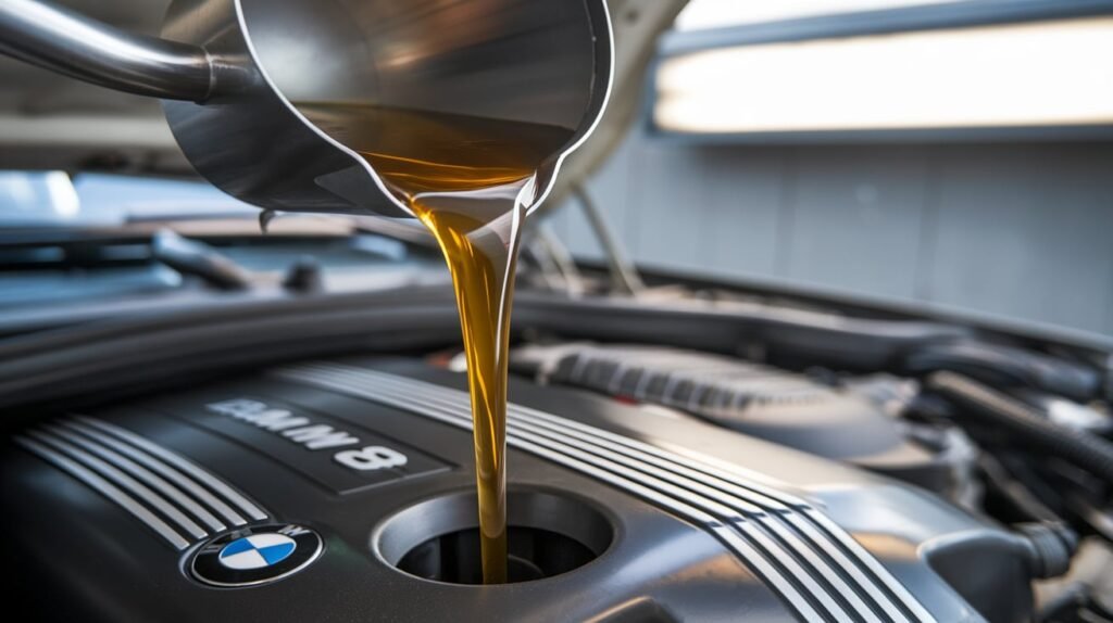 BMW 340i synthetic oil change