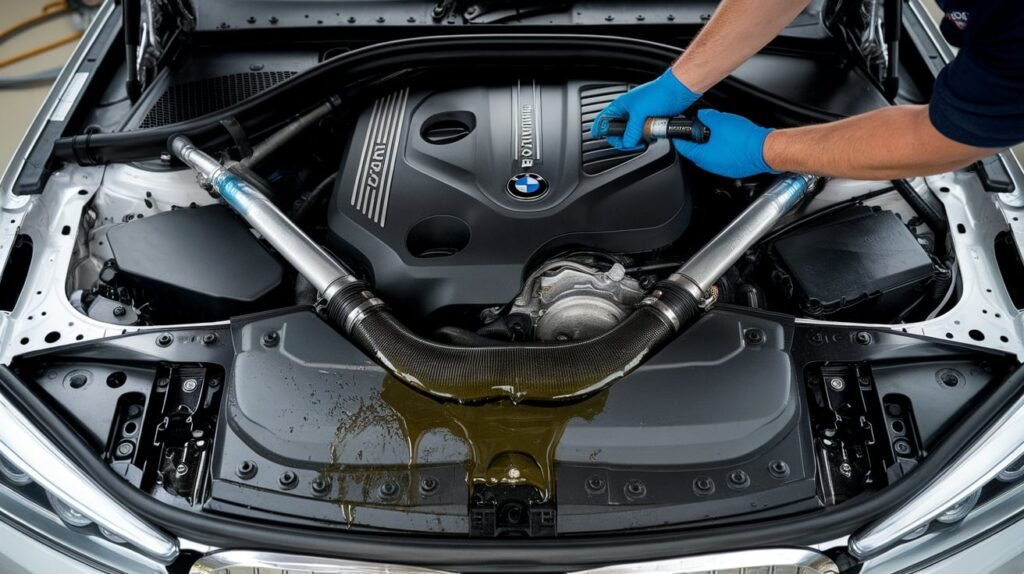 BMW 750i Engine Replacement