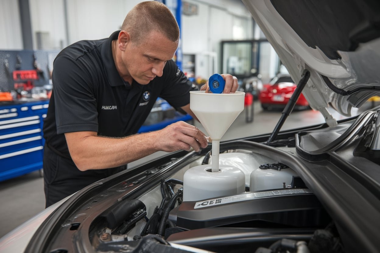 BMW Z4 steering fluid leak fix