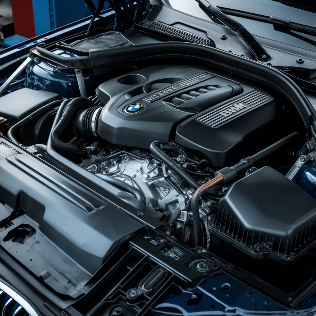 Faulty Valvetronic motor on BMW engine