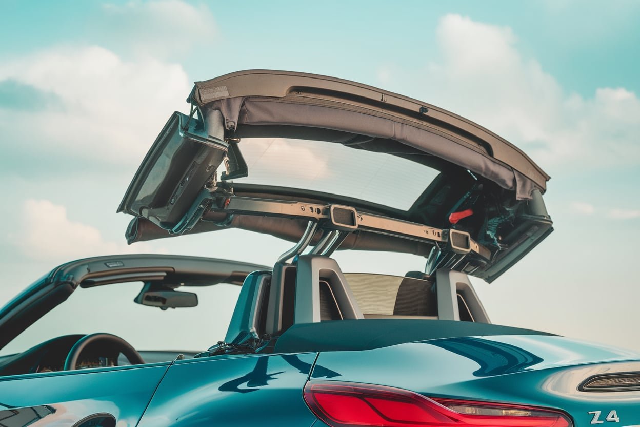 BMW Z4 convertible top motor replacement