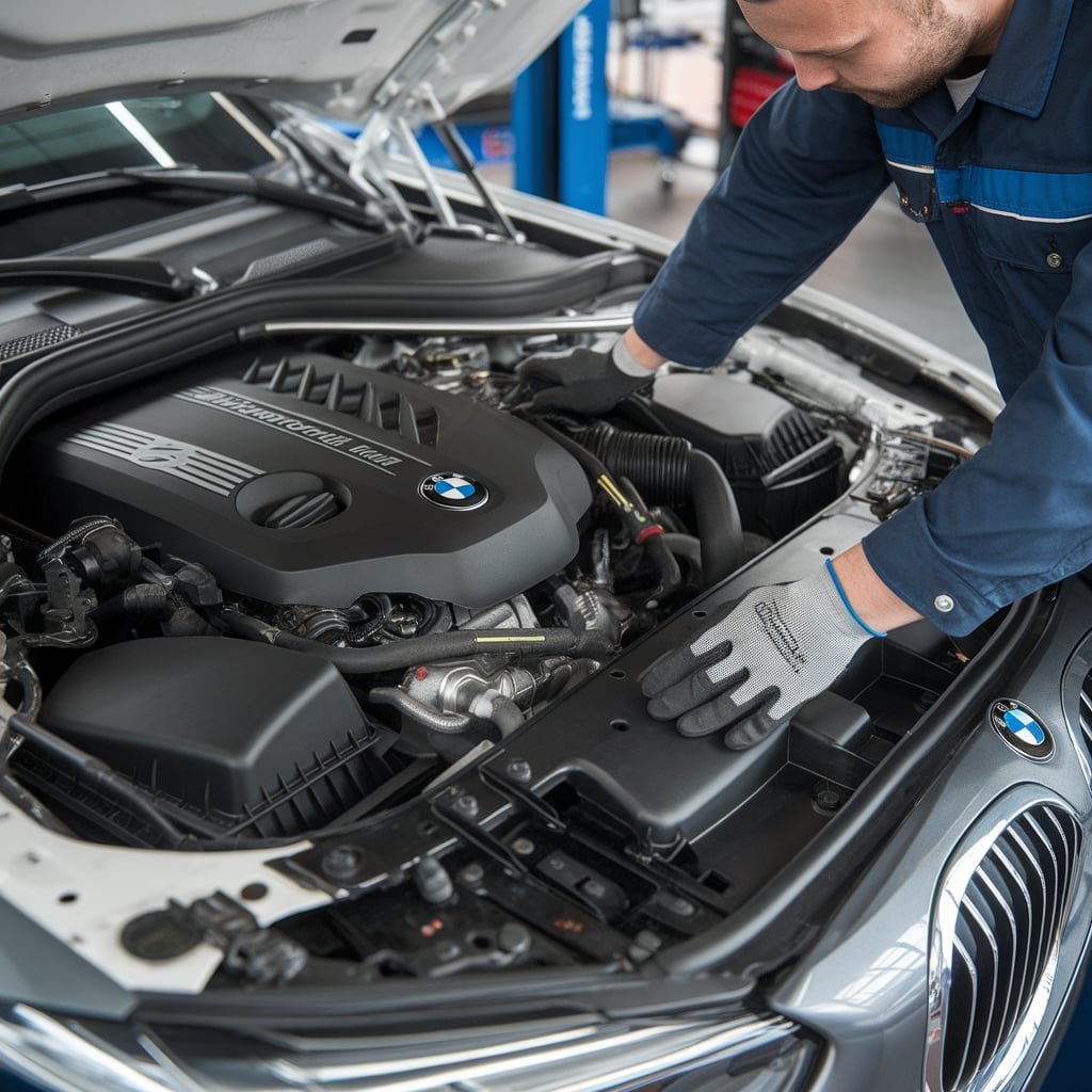 Faulty Valvetronic motor on BMW engine