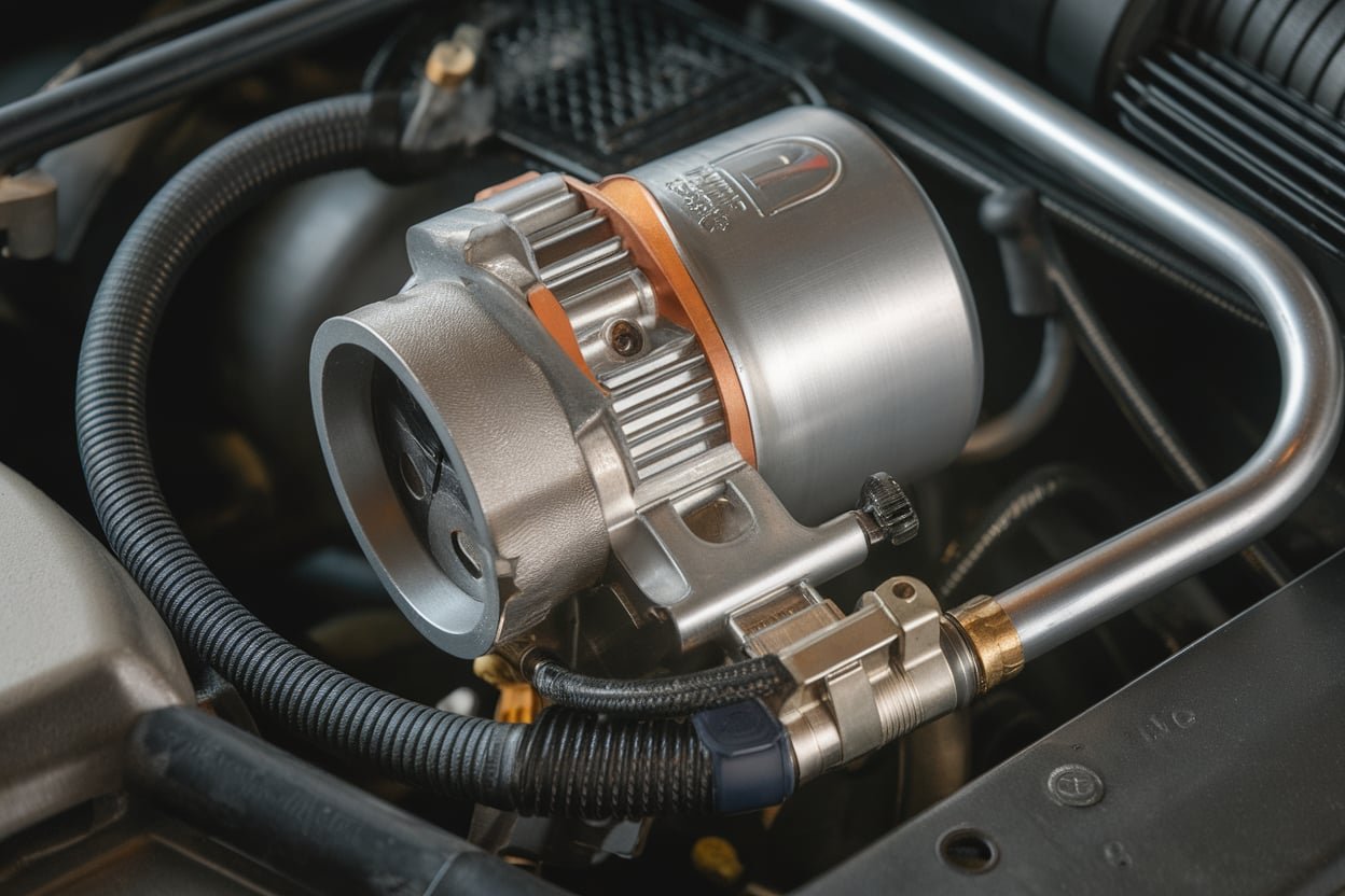 320i turbocharger bolts being extracted