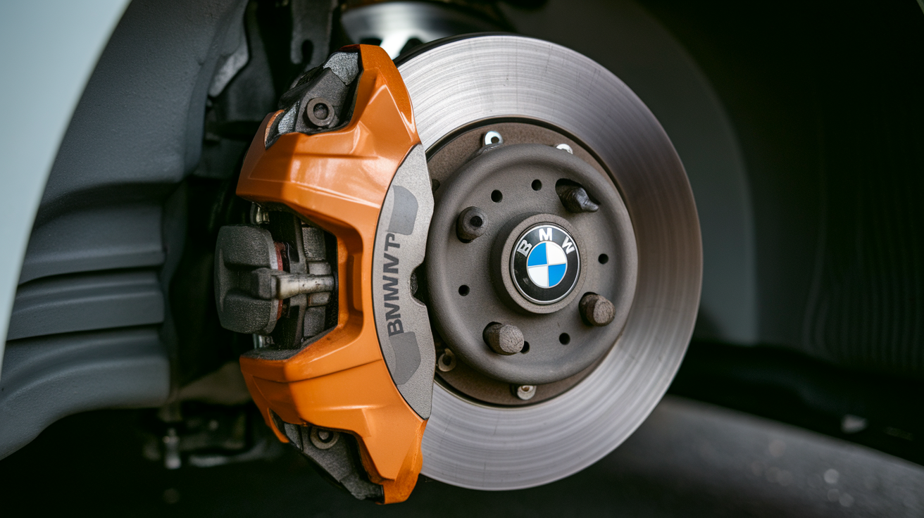 change BMW brake pads