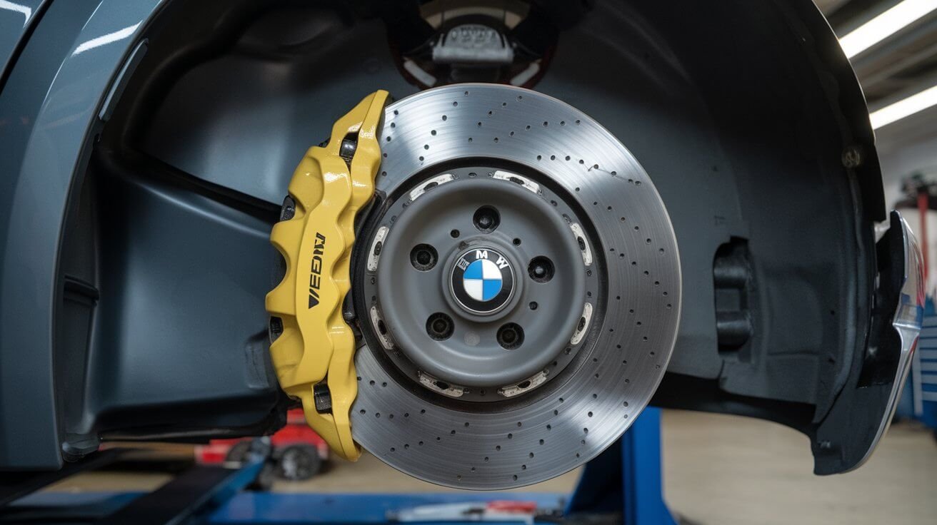 BMW brake inspection