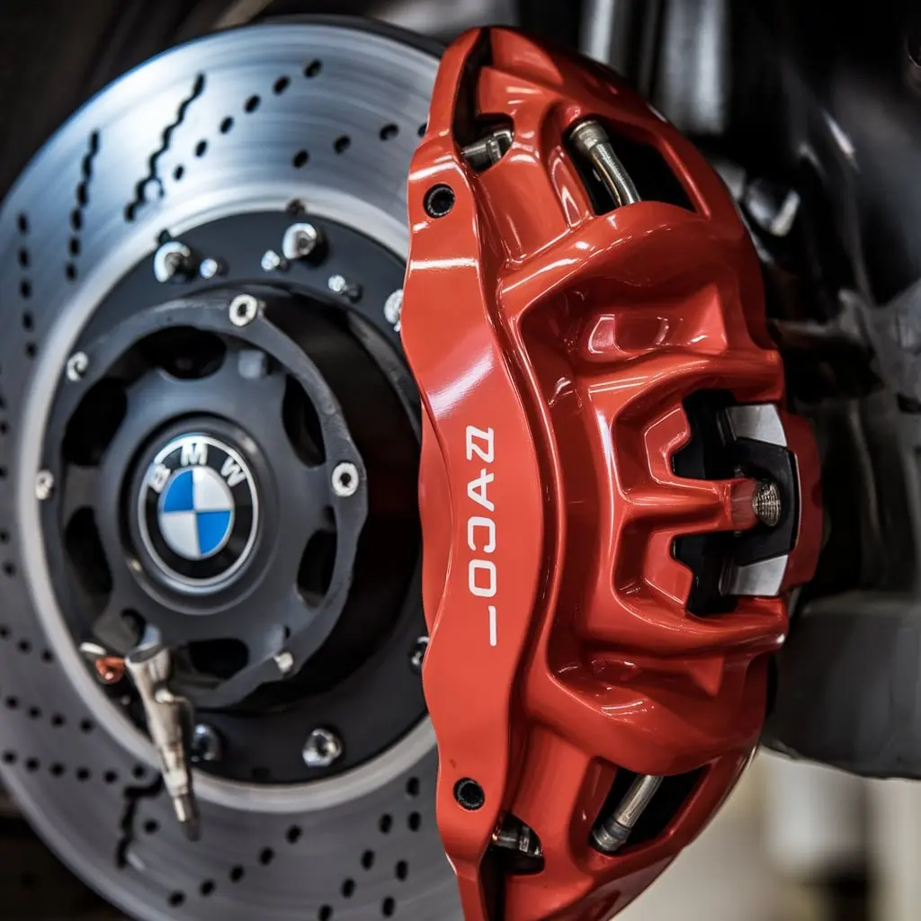 BMW 2 Series brake inspection