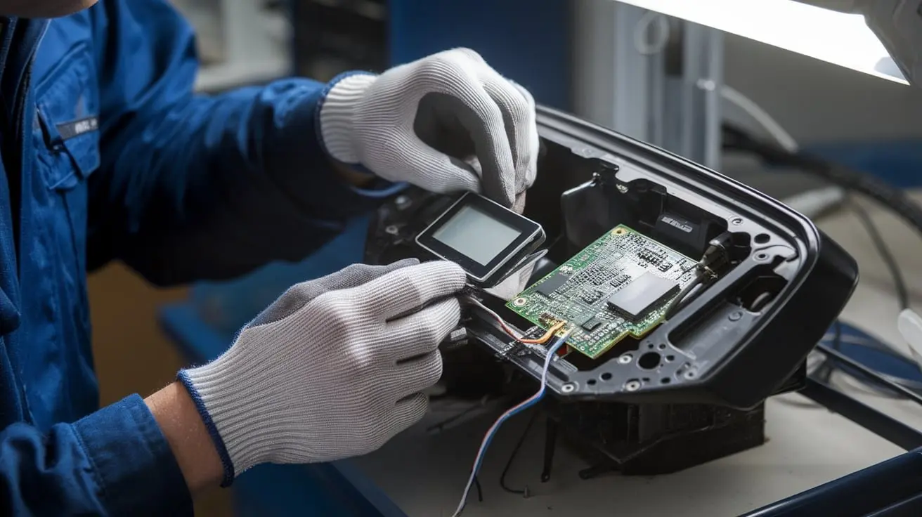 BMW control module electrical testing