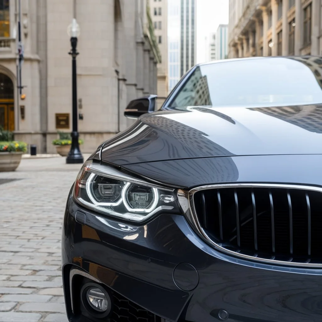 Front detail of a BMW 4 Series
