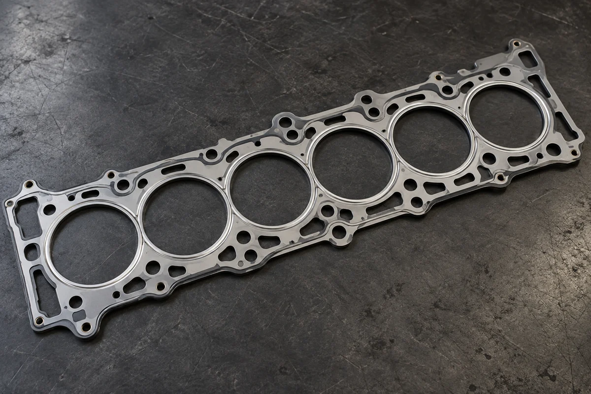 Representative multi-layer steel cylinder head gasket